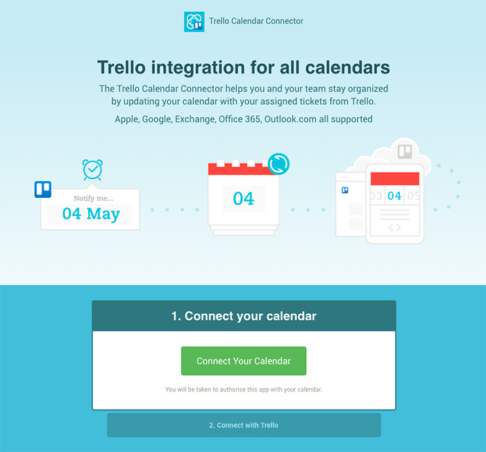 Trello Calendar Connector