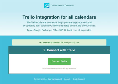 Trello Calendar