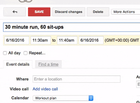 Update Trello via Calendar
